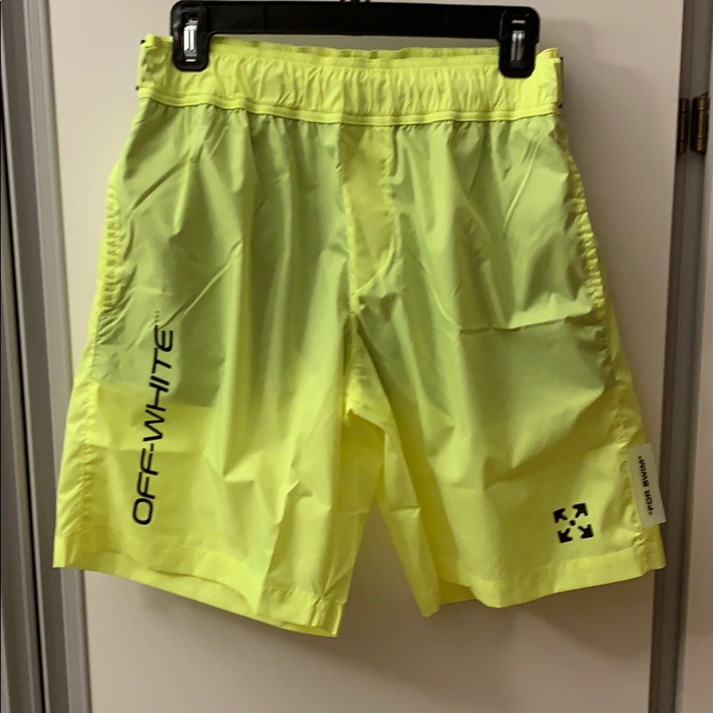 NWT Off-White SS20 Swim Shorts
